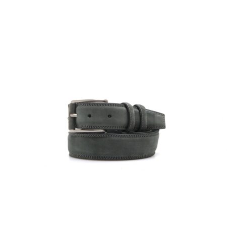 Romanelli Collezioni cintura uomo - Nabuk Grigio - 1650-I18/Mc