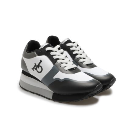Roccobarocco rbsc4ex01 sneakers bianco/cipria shoespoint lacci bianco -  Stileo.it