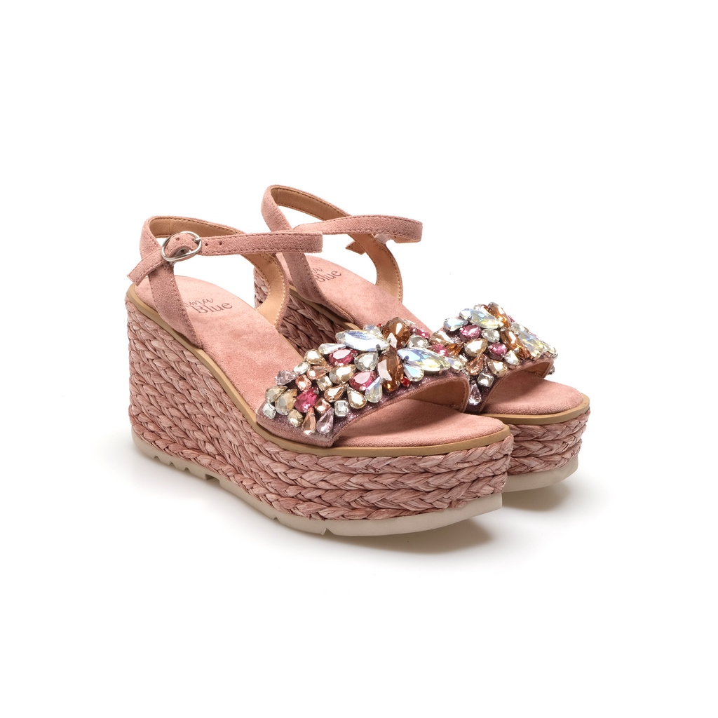 ALMA EN PENA Sandali con zeppa