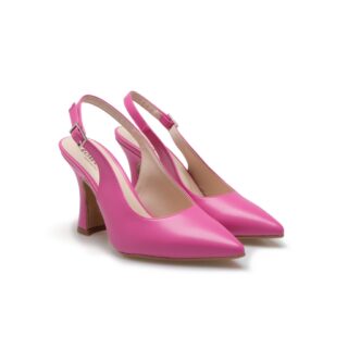 Chiara Ferragni Autunno Inverno 21/22 sneakers alte logate bianche e fucsia  fluo - CF2835PINKFLUOWHITE