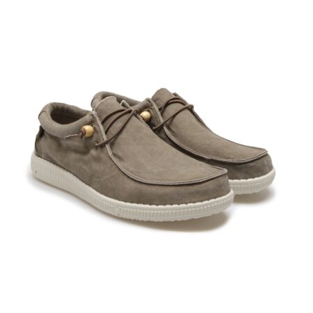 Pitas Scarpe Casual Uomo – Taupe – WP150 Wallabi Washed-27