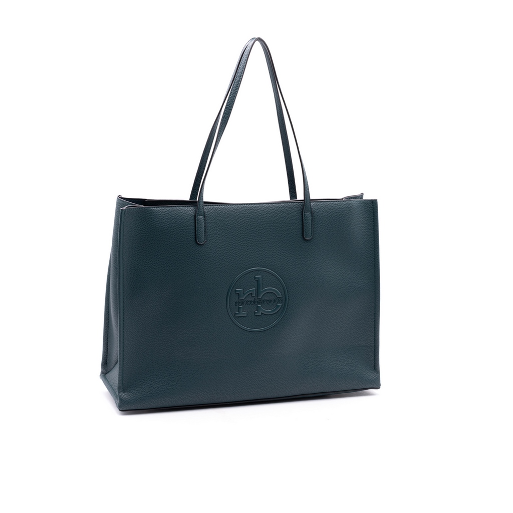 RB by Rocco Barocco borsa donna Olivia Verde petrolio