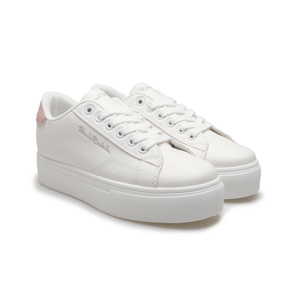 Renato Balestra sneakers donna bianco rosa argento Reb 504 Romanelli Store