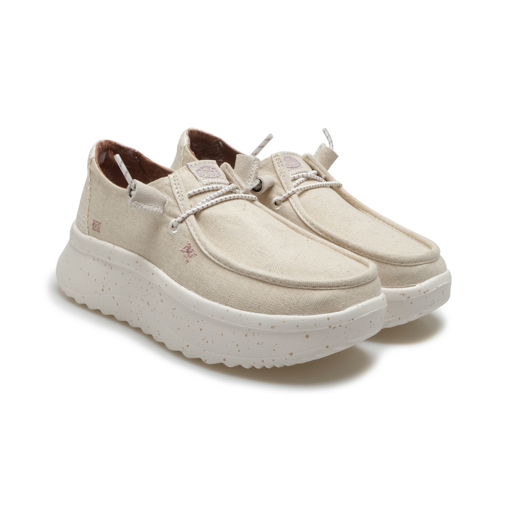 Hey Dude scarpe casual donna Wendy Peak Chambray crema HD.40255 13R Romanelli Store