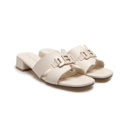 Laura Biagiotti sandali bassi donna - avorio - 8501