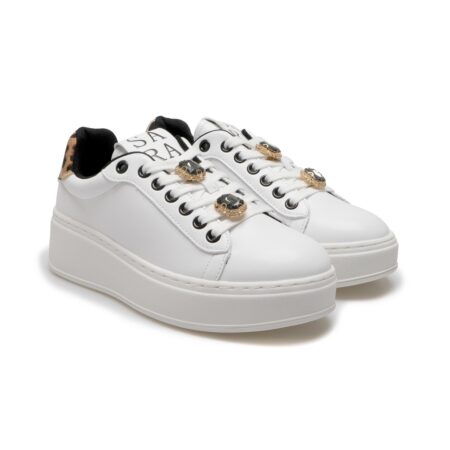 Sara Lopez sneakers donna – bianco – maculato – SL41SN 004