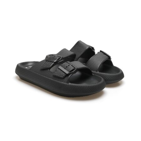 Hot Sand sandali mare uomo - nero - 23258U Ciabatta Nuvola 2 Fibbie