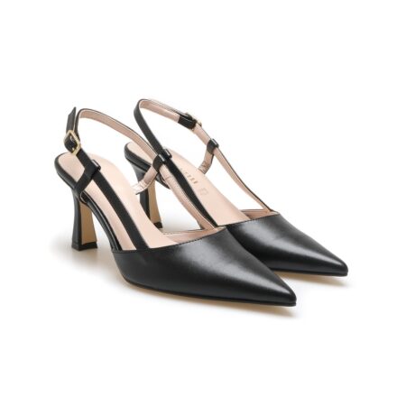 Romanelli Collezioni scarpe con tacco donna – nero – 3572