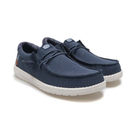 Hey Dude scarpe casual uomo – Wally sport mesh – navy – 40403-410