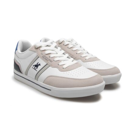 U.S. Grand Polo sneakers uomo – HILLS BX – bianco – blu – GPM414605-1032