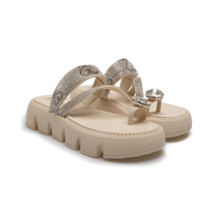 Solo Soprani sandali mare donna – frost beige chiaro – SSW419204-02