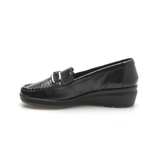 Mocassino Donna ENVAL SOFT – Slip On In Tessuto Elasticizzato, Con Zeppa 4,7 Cm E Suola Antiscivolo