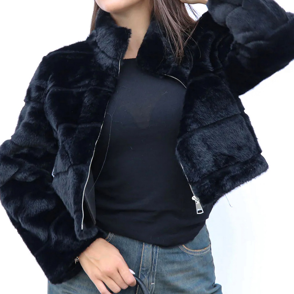 Vivienne D giubbino donna - nero - VEP001 - immagine 3