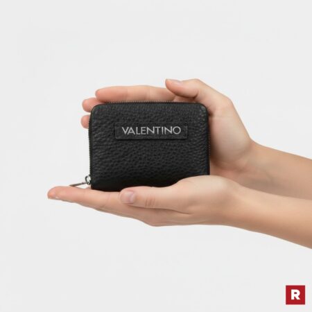 Valentino portafogli donna – Willowy Re – nero – VPS9E2105