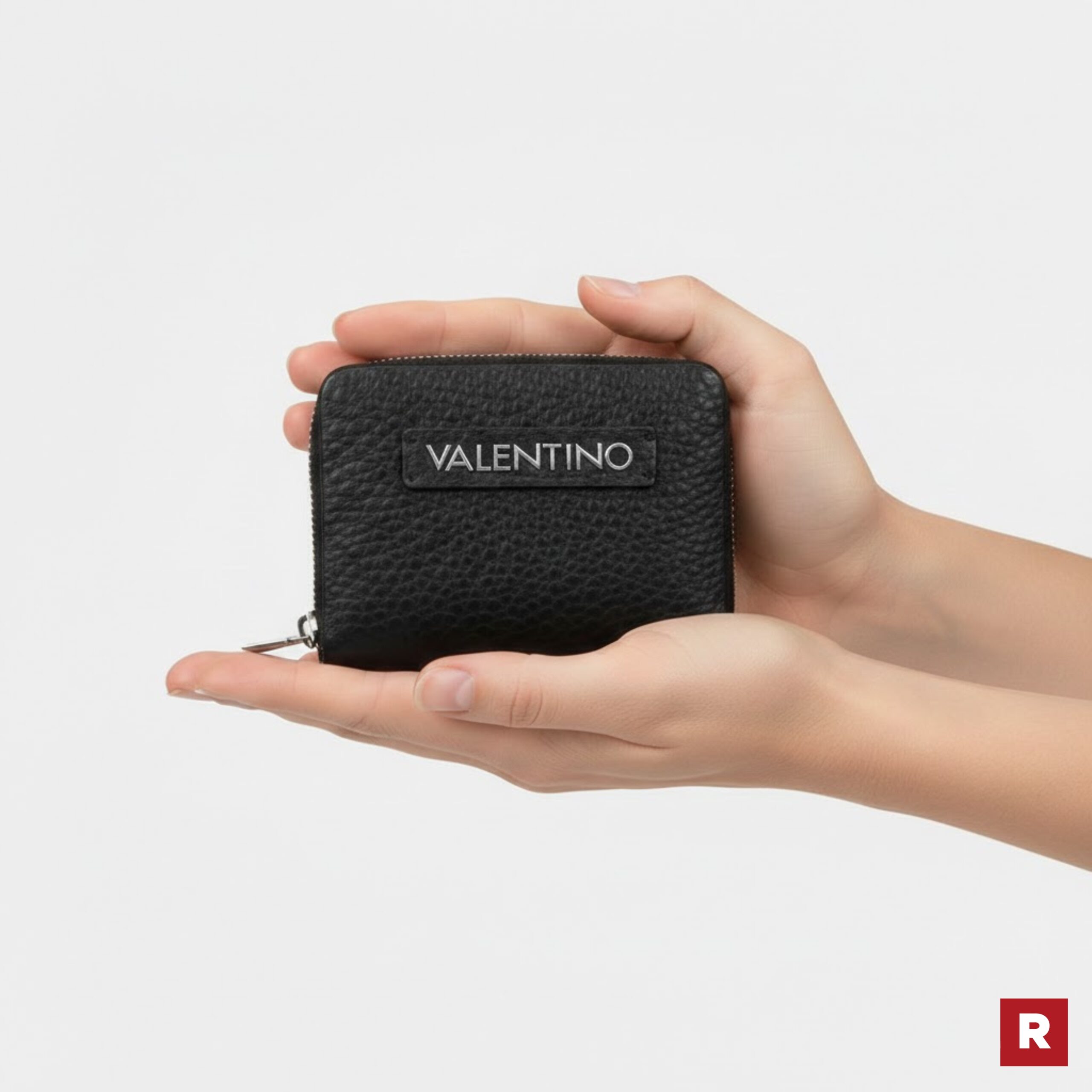 Valentino portafogli donna – Willowy Re – nero – VPS9E2105