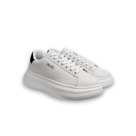 Liu Jo Sneakers UOMO - White - Blue - Big 01