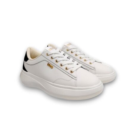 Liu Jo Sneakers donna -  WHITE - BLACK - CASPER 01