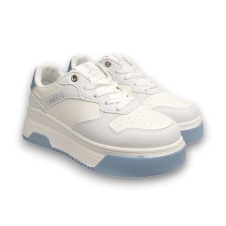 LANCETTI Sneakers donna - WHITE - SANTORINI - LNC-3076