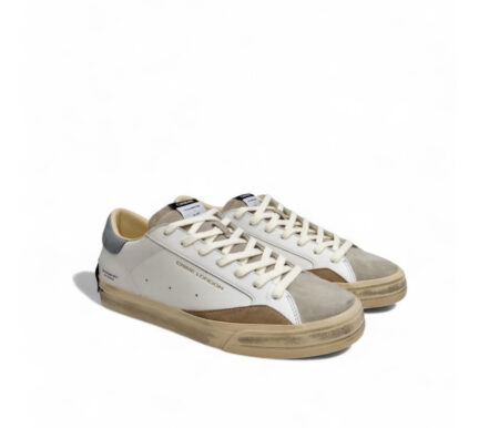 CRIME SNEAKERS UOMO - WHITE - 19050PP8 Distressed Lo