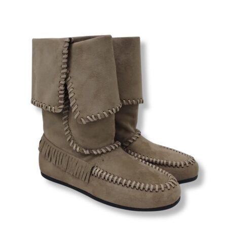 CRICHIC STIVALETTO DONNA - TORTORA CAMOSCIO - CR3609T-3