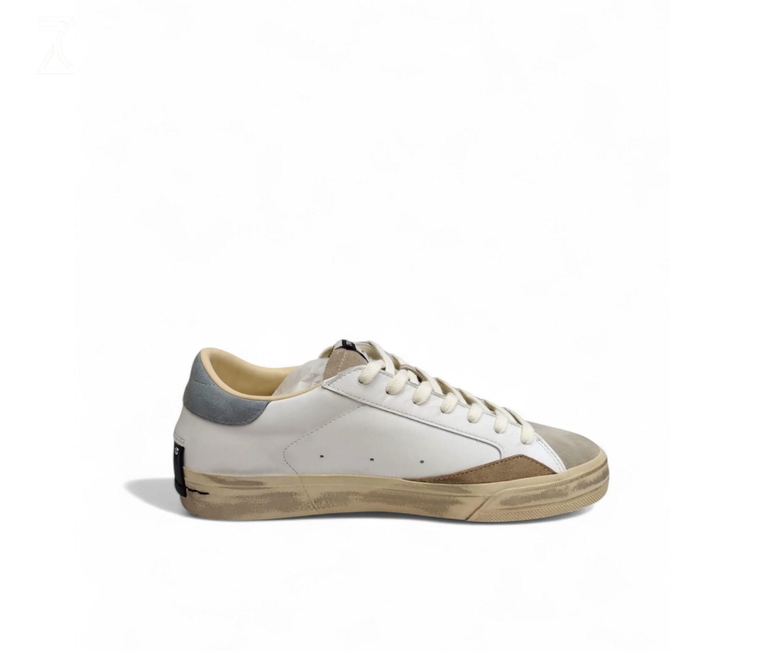 CRIME SNEAKERS UOMO - WHITE - 19050PP8 Distressed Lo - immagine 3