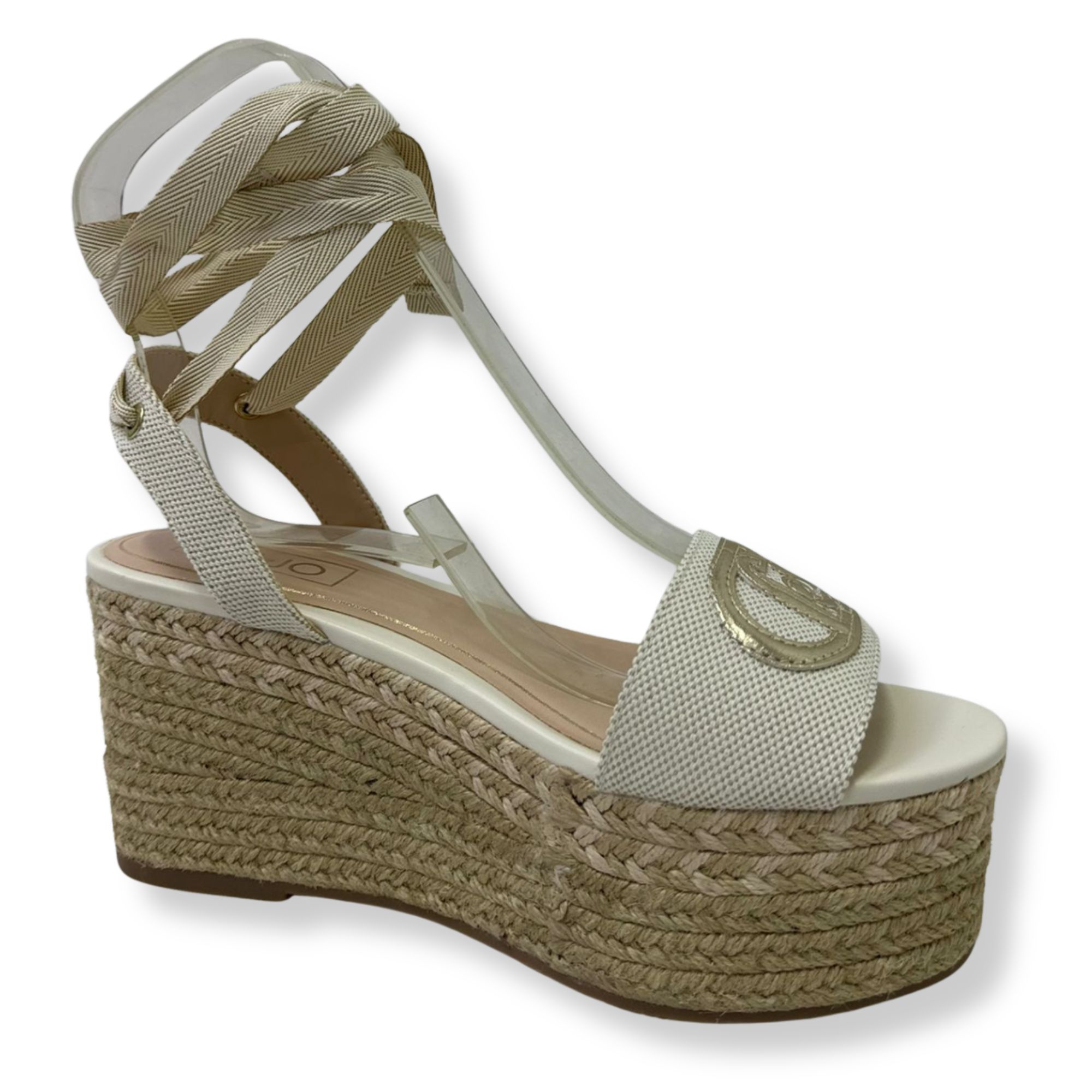 Lui-Jo sandali con tacco donna SA6085 TX536 BALI 02 00005 NATURAL - immagine 4