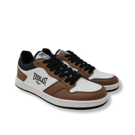 EVERLAST SNEAKERS UOMO - BISON - WHITE - BLACK - EV715