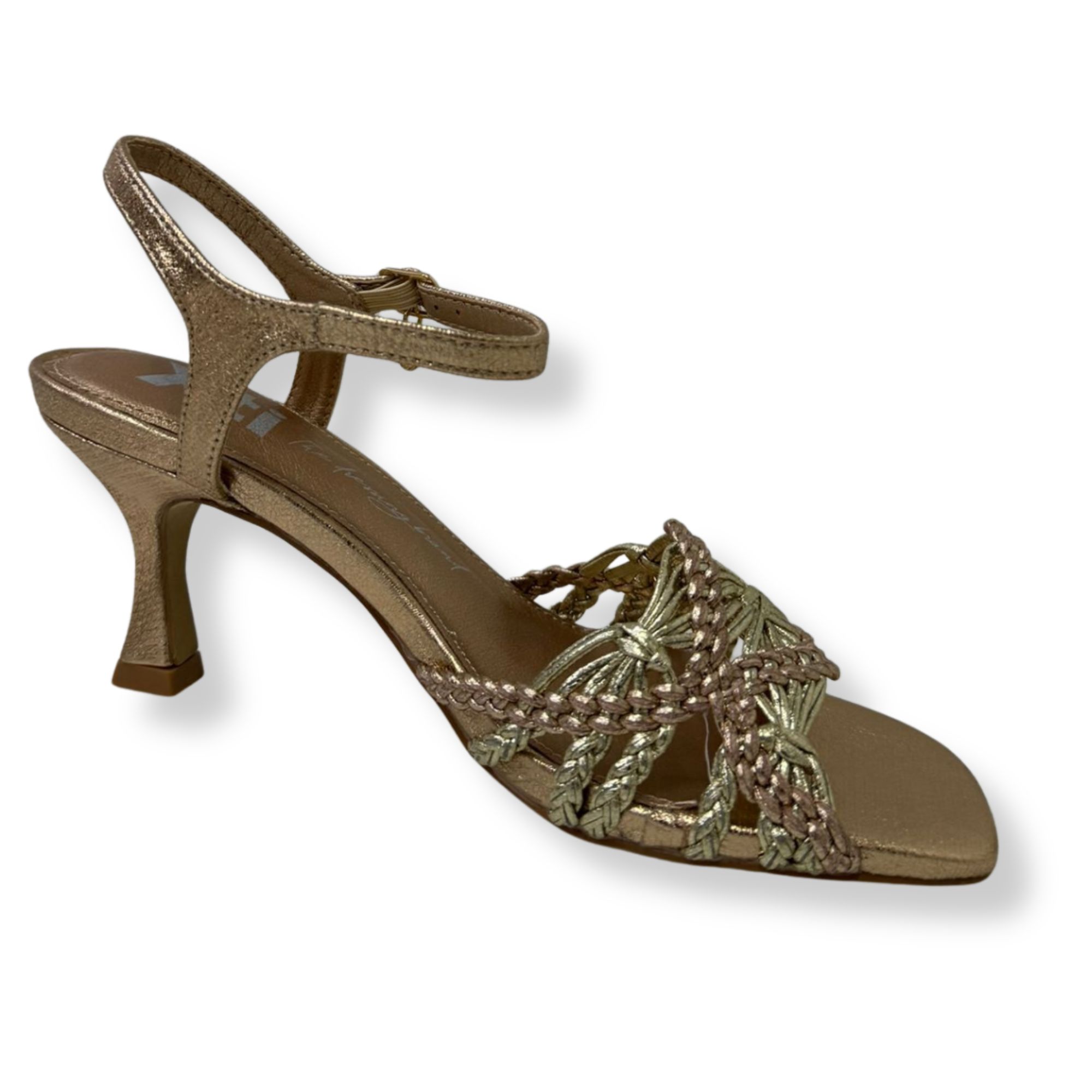 Xti Sandali con tacco donna 145434 NUDE - immagine 4
