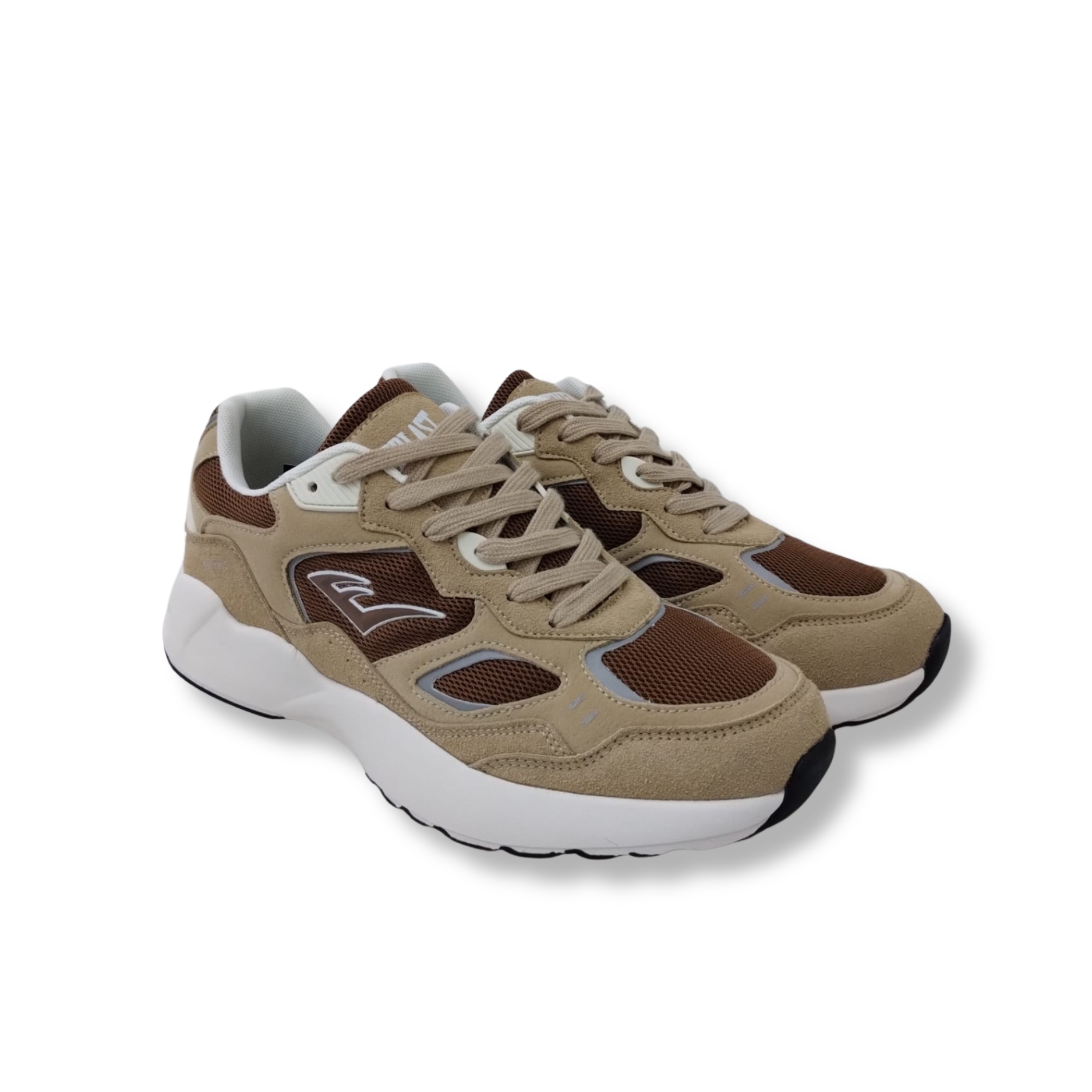 EVERLAST SNEAKERS UOMO - BEIGE - BISON - LT BARLEY - EV608