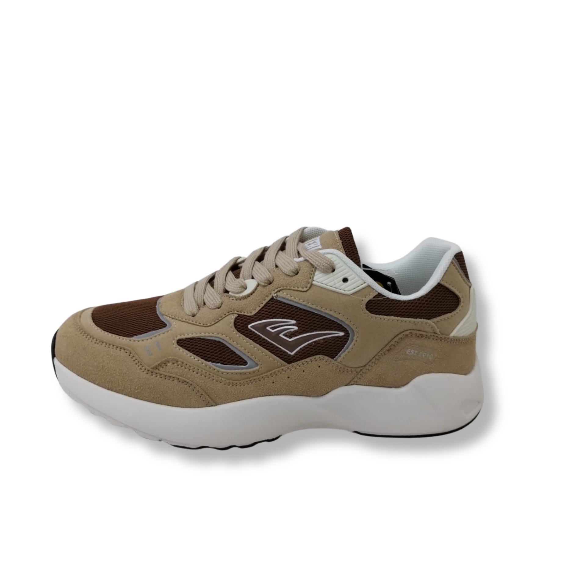 EVERLAST SNEAKERS UOMO - BEIGE - BISON - LT BARLEY - EV608 - immagine 2