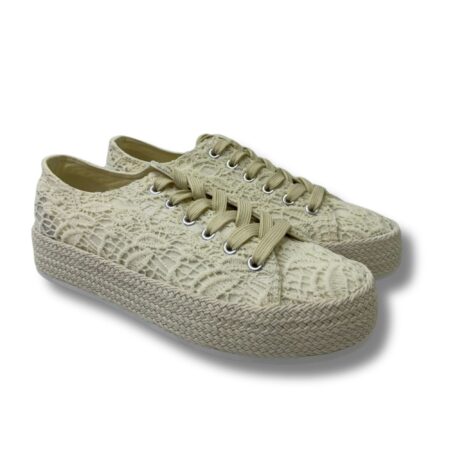 Julien scarpe casual donna E124 Macrame BEIGE