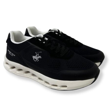 BH Polo Club Sneakers Uomo BHM616300 Barclay Msh 0003 BLACK