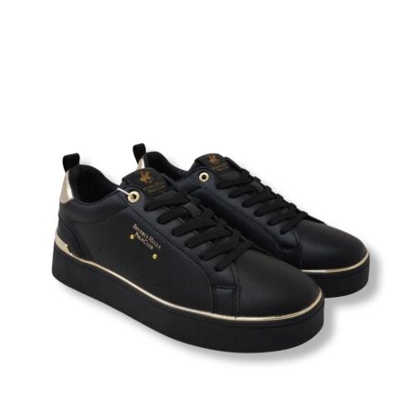 BH Polo Club sneakers donna - BLACK GOLD - BHW615315