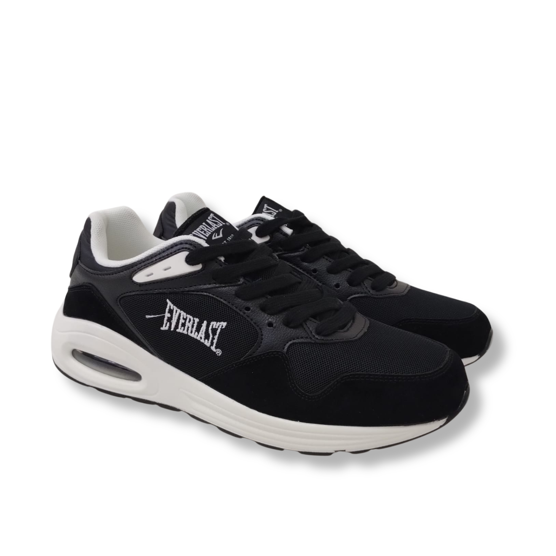 EVERLAST SNEAKERS UOMO - BLACK - WHITE - EV-1144N
