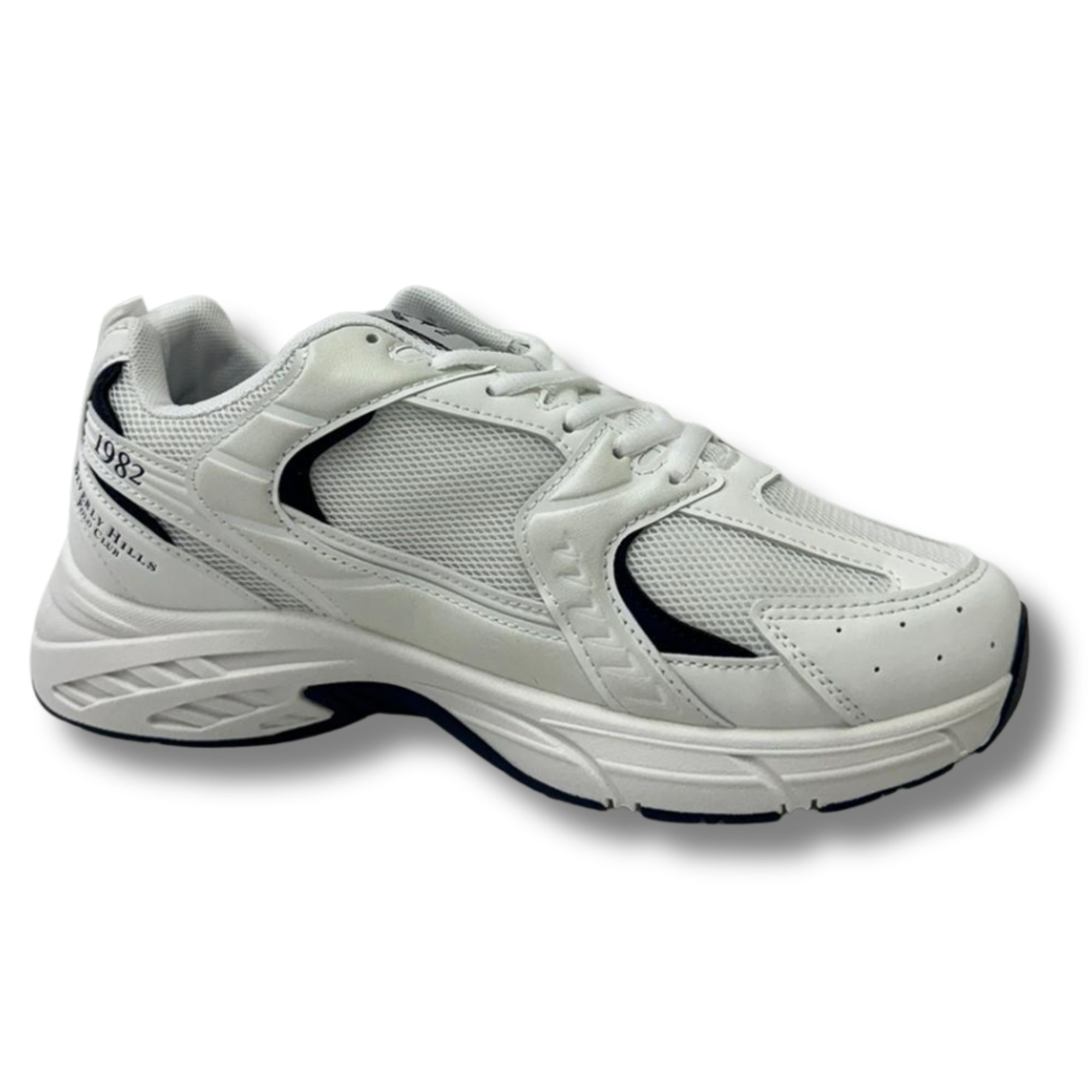 BH Polo Club Sneakers uomo BHM617101 Ryan Mix2 White/Deep - immagine 4