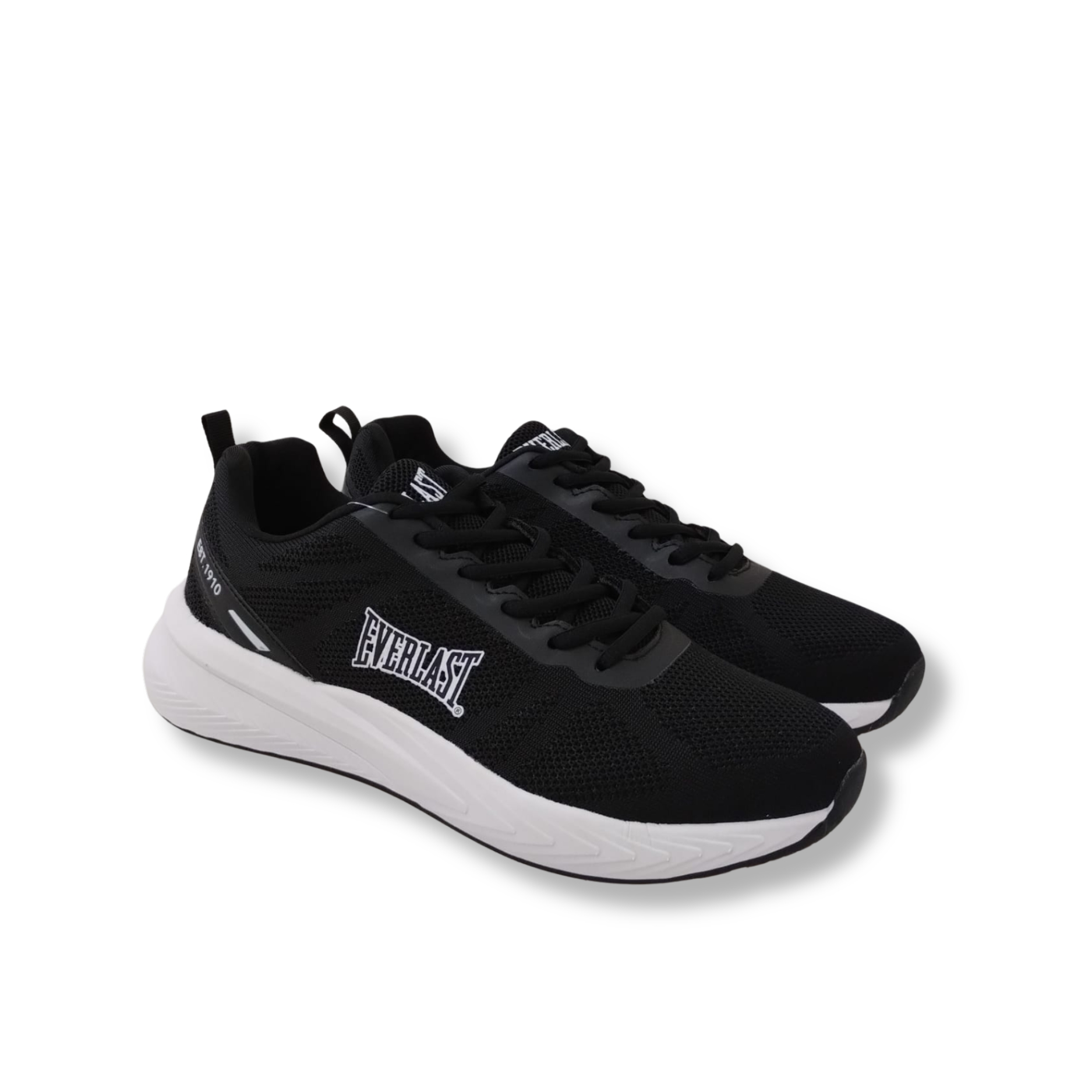 EVERLAST SNEAKERS UOMO - BLACK - WHITE - EV607