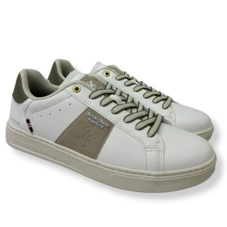 BH Polo Club Sneakers uomo BHM614600 Justin Mix 3563 Light Beige