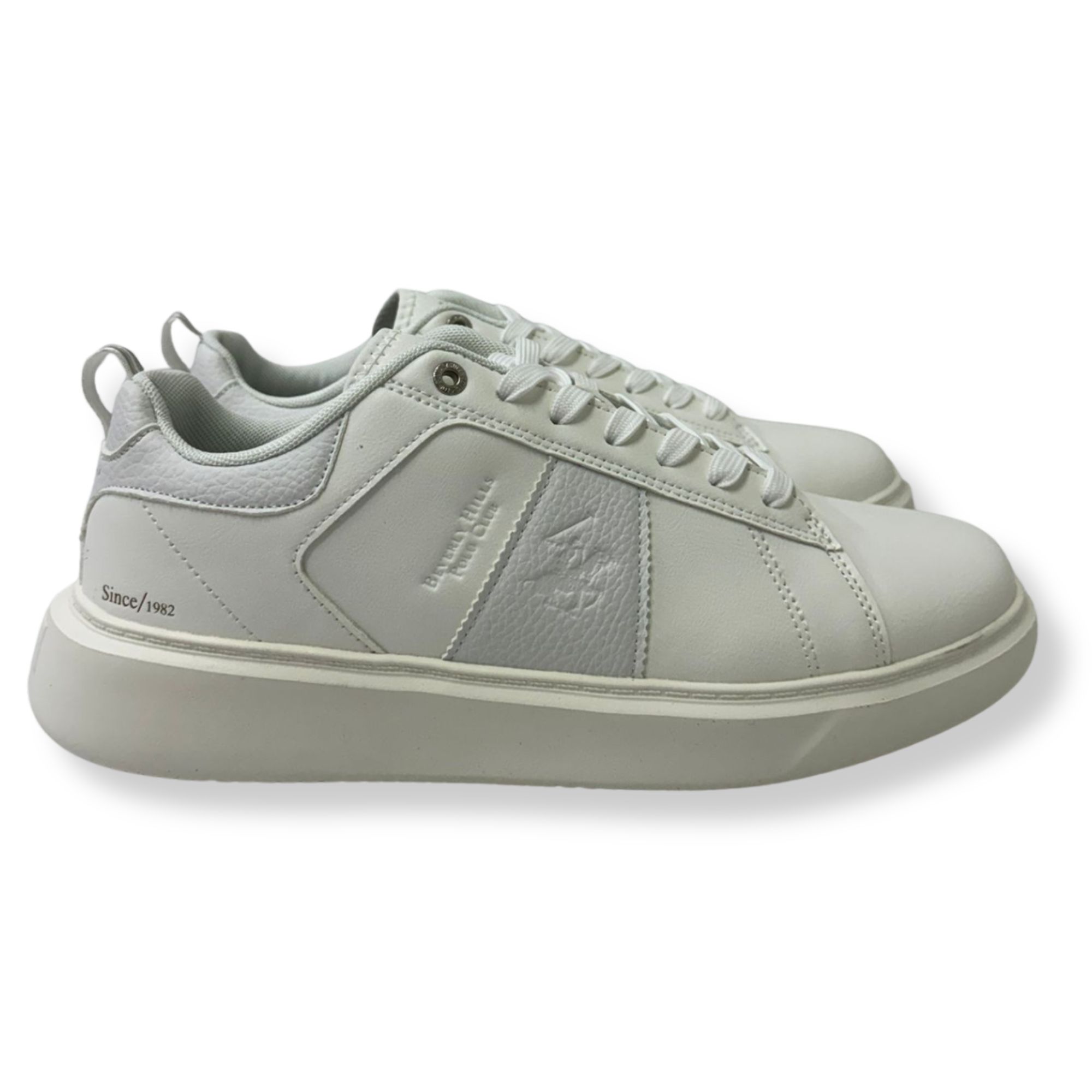 BH Polo Club Sneakers uomo BHM614400 Kanye LTX 0061 WHITE - immagine 2