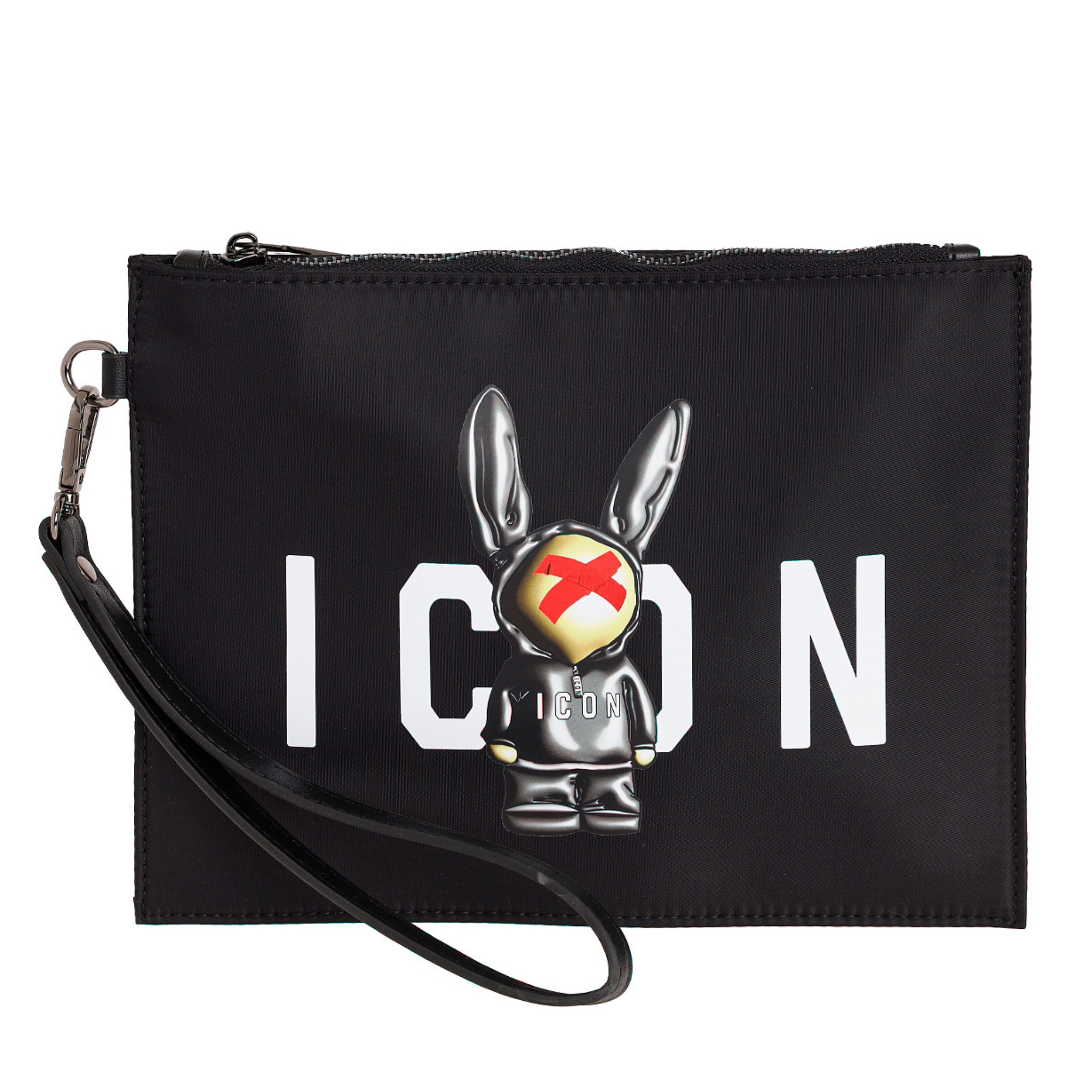 ICON BORSA ICBU02A07 Uomo Nick Bunny NERO