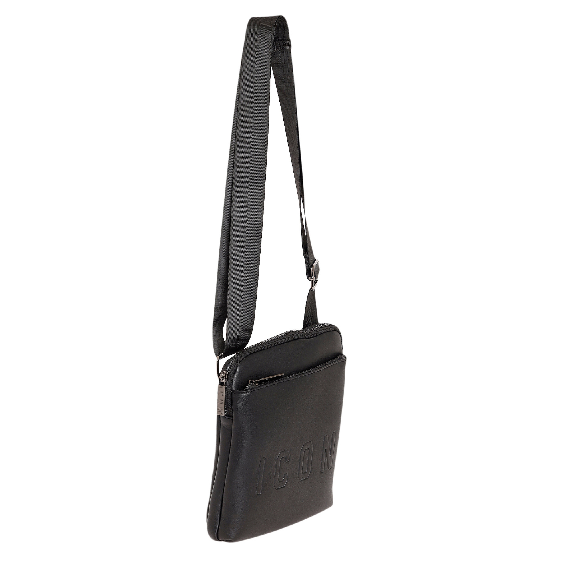 ICON BORSA ICBU04A05 Uomo Finn NERO - immagine 3