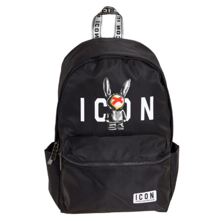 ICON BORSA ICBU02A01 Uomo Nick Bunny NERO