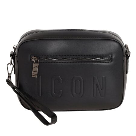 ICON BORSA ICBU04A04 Uomo Finn NERO