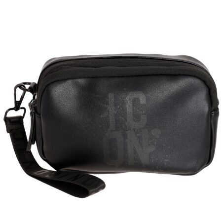 ICON BORSA ICBY05A668 Uomo Caleb NERO