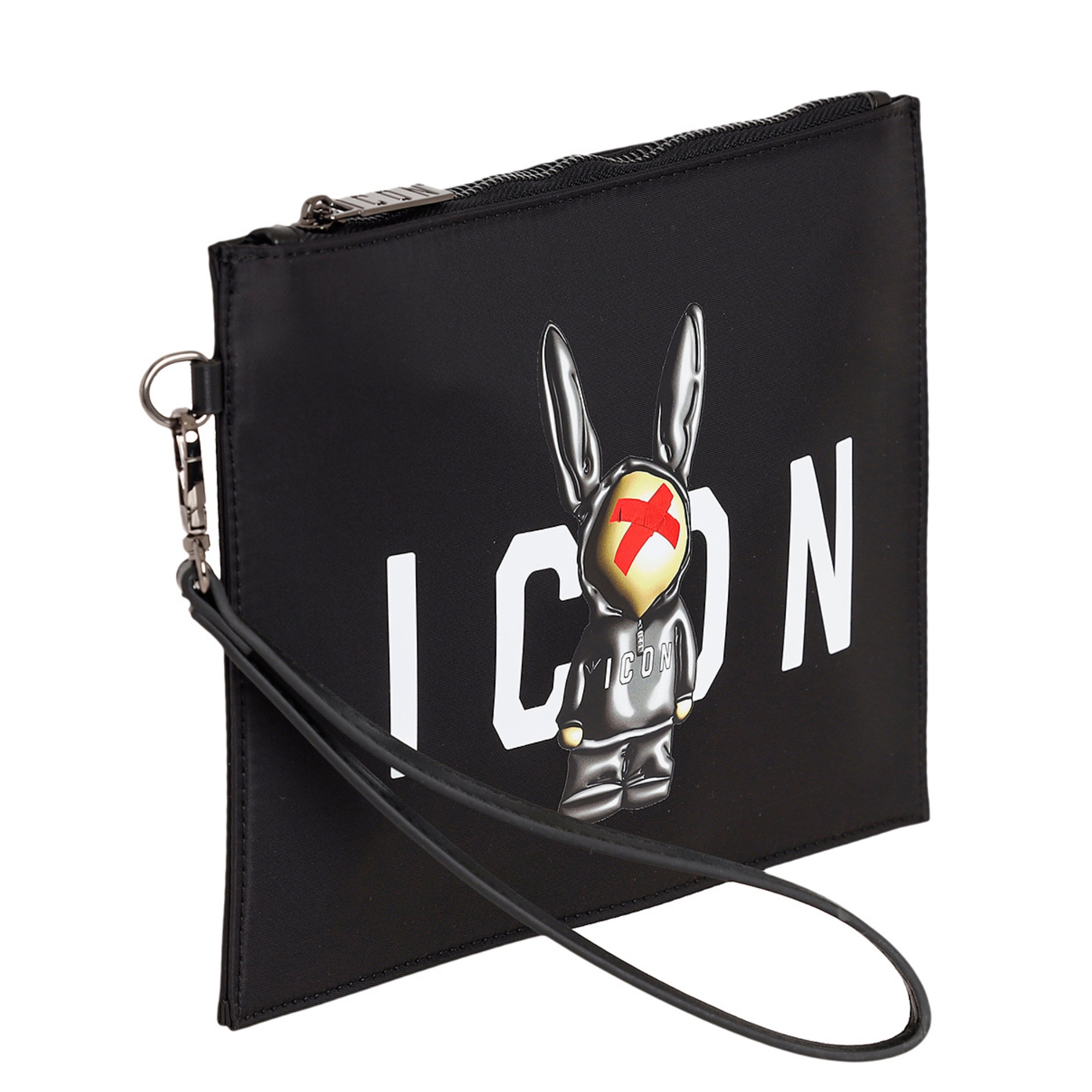 ICON BORSA ICBU02A07 Uomo Nick Bunny NERO - immagine 2