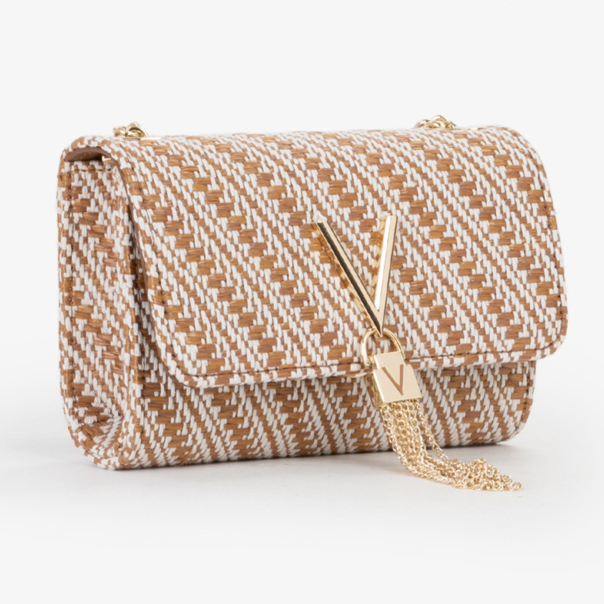 VALENTINO BORSA DONNA VBS9XI03S Divina Summer Multi CUOIO
