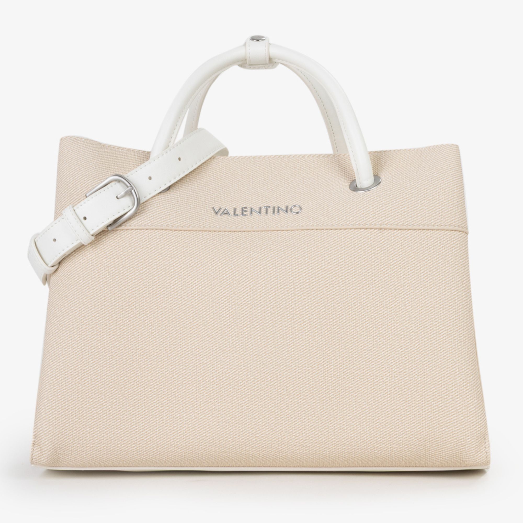 VALENTINO BORSA DONNA VBSA0D02 Alexia Summer Natur/OFF WHITE - immagine 4