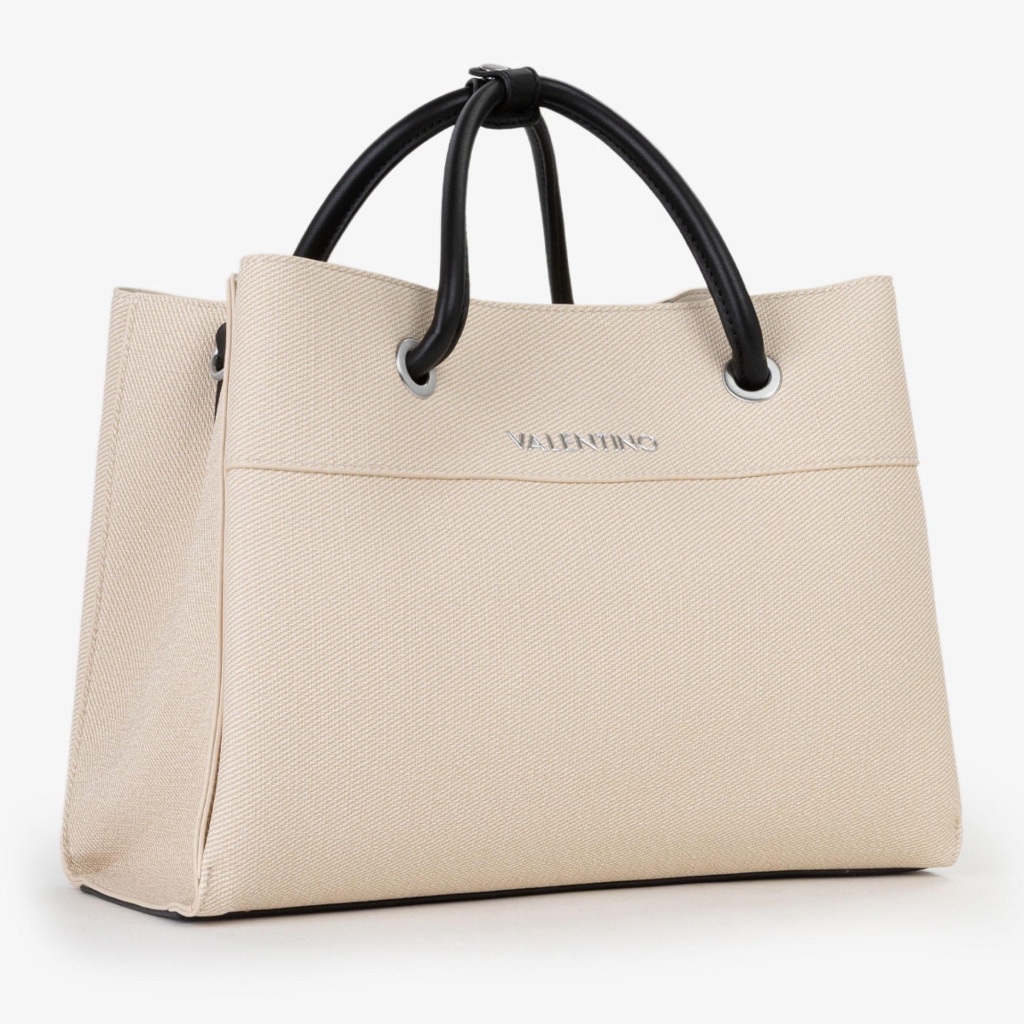 VALENTINO BORSA DONNA VBSA0D02 Alexia Summer Natur/NERO - immagine 4