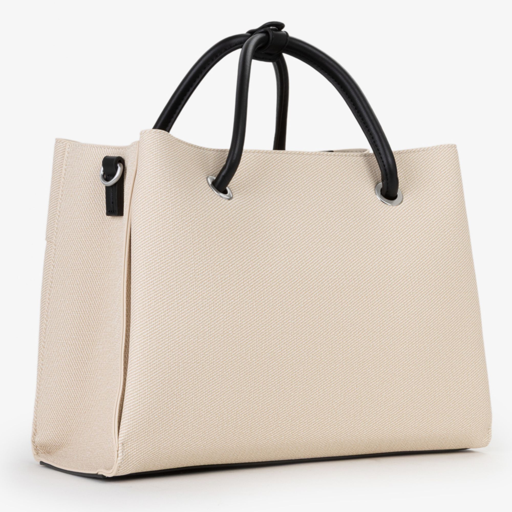 VALENTINO BORSA DONNA VBSA0D02 Alexia Summer Natur/NERO - immagine 2