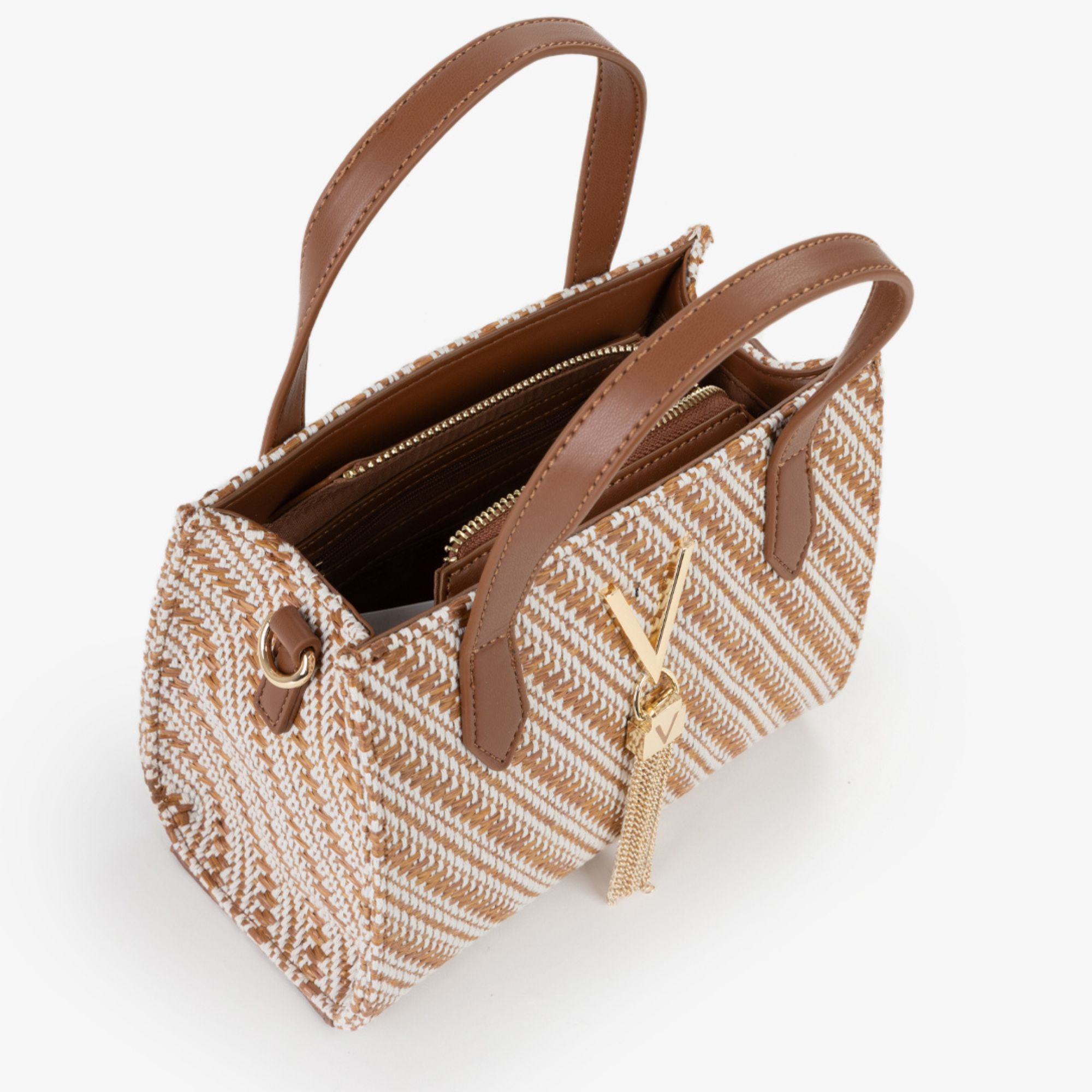 VALENTINO BORSA DONNA VBS9XI15S Divina Summer Multi CUOIO - immagine 3