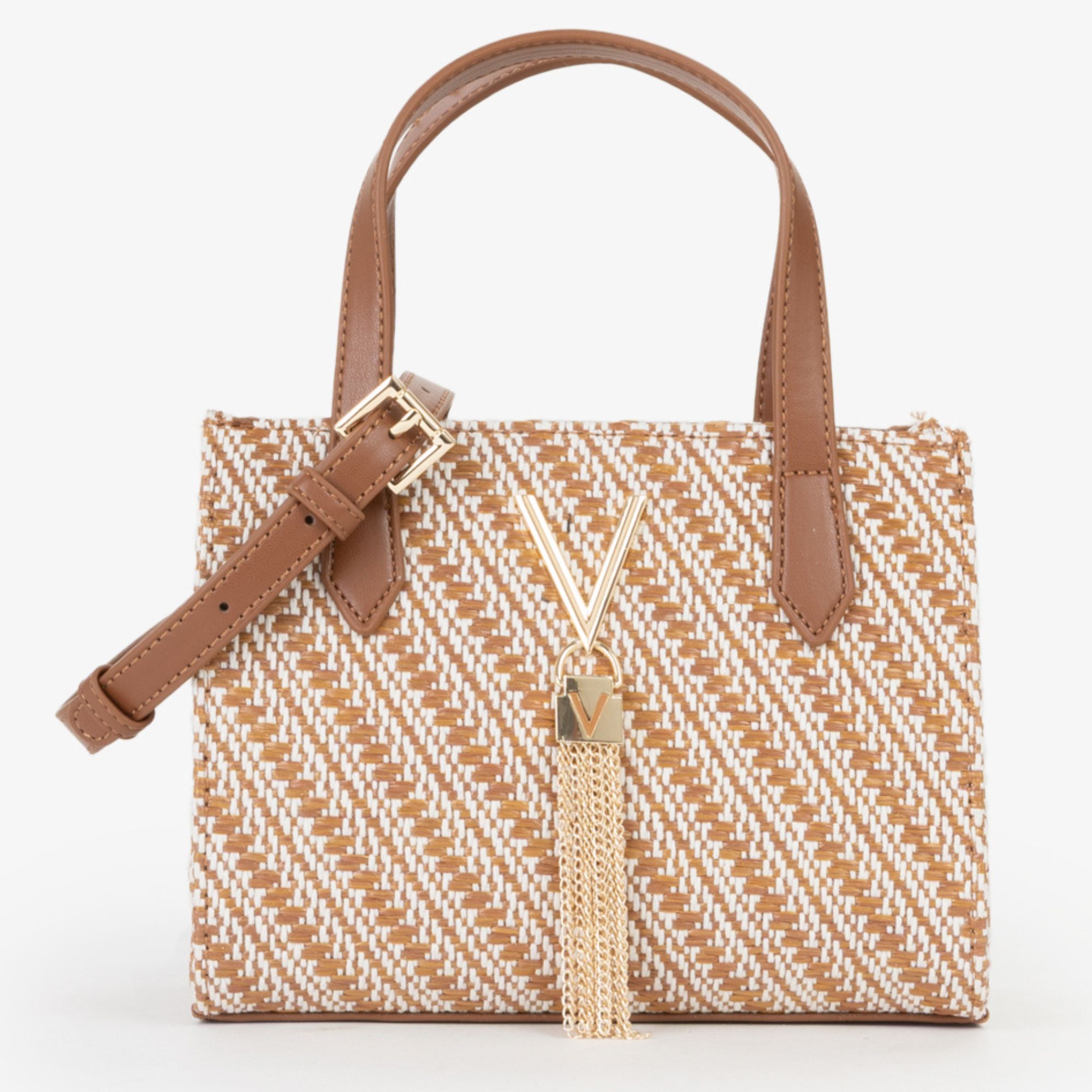 VALENTINO BORSA DONNA VBS9XI15S Divina Summer Multi CUOIO